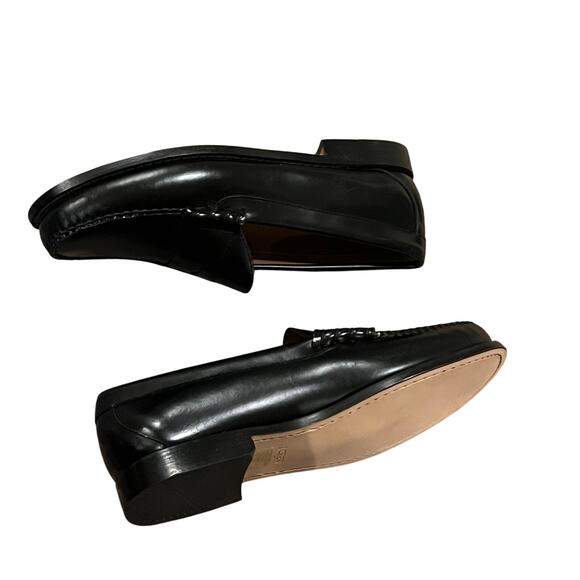J. Crew Men\'s Penny Loafers Shoes Comfort Leather Round-Toe Black Size 10 NWOB main image 10